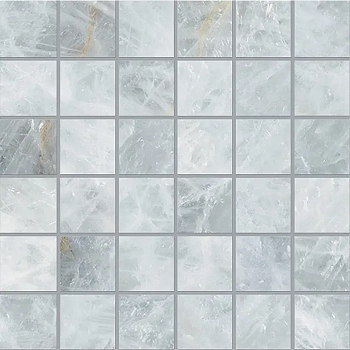  Tele di Marmo Precious Mosaico Crystal Azure Silktech 50x50 / Теле ди Мармо Прециус Мосаико Кристал Ажуре Силктех
 50x50 